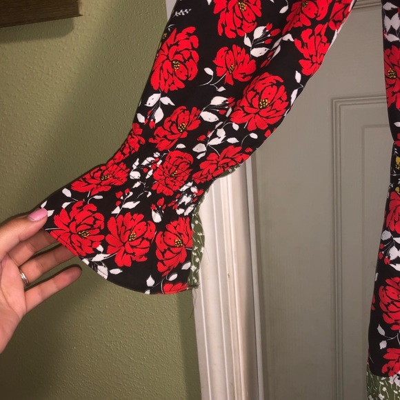 Libby Edelman: Multi-Patterned Dress - Picture 3 of 8